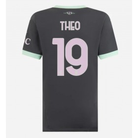 AC Milan Theo Hernandez #19 Tredje skjorte til dame 2024-25 Kortermet